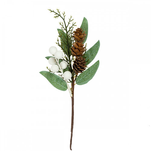 Decorative Christmas Branch Pick, Assorted Styles, 20 cm, 1pc