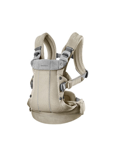 BABYBJORN Baby Carrier Harmony 3D Mesh, Grey beige, 0-3y