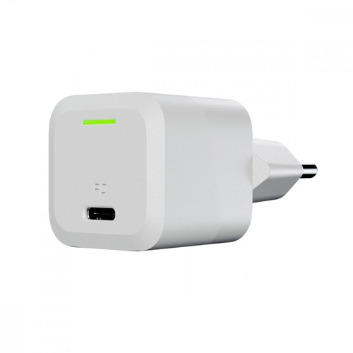 GreenCell Charger GC PowerGaN EU Plug 33W PD 3.0 QC 3.0 USB-C, white