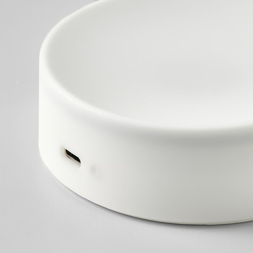 KÖLVATTEN LED spotlight, white/battery-operated