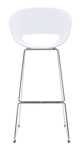 Bar Stool Shell, white