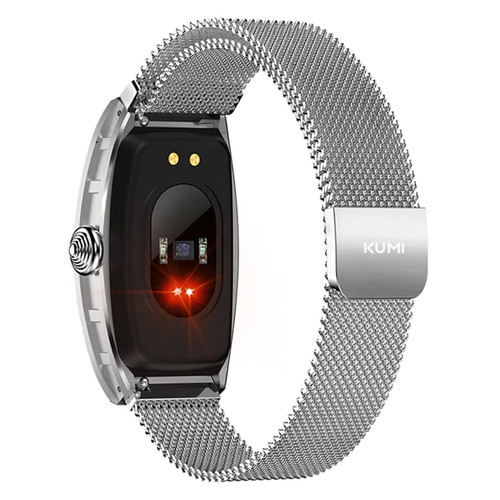 Kumi Smartwatch K18 Svarovski, silver