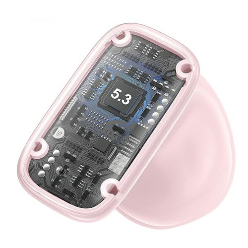 USAMS Bluetooth Headphones Earphones 5.3 TWS TD Series, pink