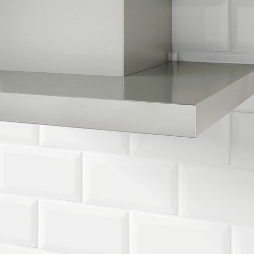 MATÄLSKARE Wall mounted extractor hood, stainless steel colour
