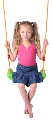 Classic Plastic Garden Swing 3+