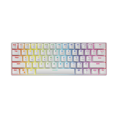 Savio Wired Keyboard Whiteout Blue