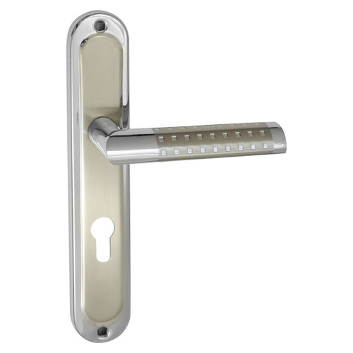 Door Handle Ambition Galactic 72mm, nickel/chrome