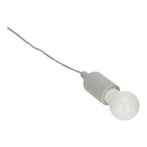 LED Lamp, battery-operated, grey