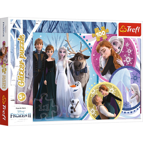 Trefl Children's Glitter Puzzle Frozen II 100pcs 5+