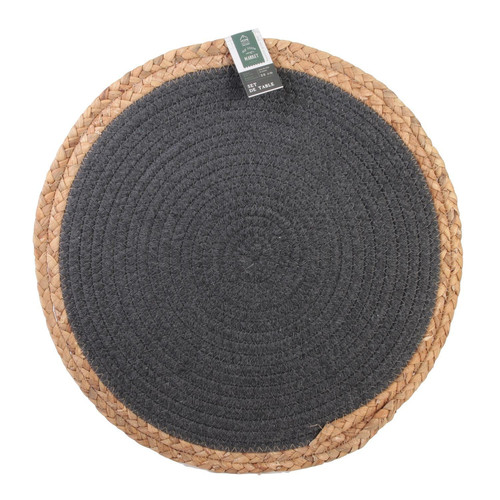 Place Mat Seagrass 38cm, grey