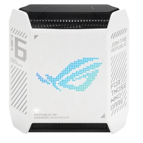 Asus Router ROG Rapture GT6 Wi Fi AX10000, 2-pack, white