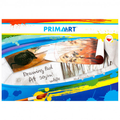 Prima Art Drawing Pad A4 White 20 Sheets 1pc