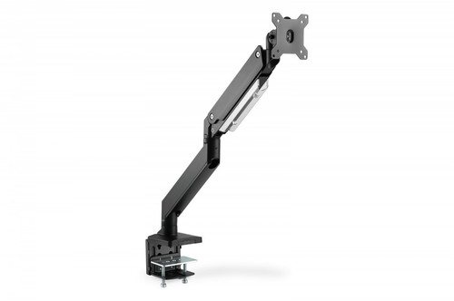 DIGITUS Universal Single Monitor Mount with Gas Spring and Clamp Mount DA-90426
