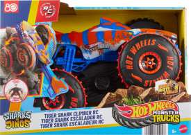 Hot Wheels Monster Trucks Sharks vs Dinosaurs Dragon Race JFR39 5+