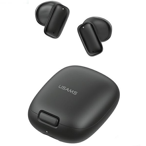 USAMS Bluetooth Headphones Earphones 5.3 TWS ID Series, black