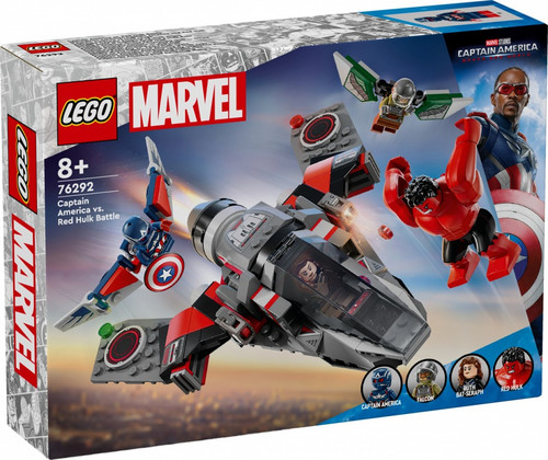 LEGO Super Heroes Captain America vs. Red Hulk Battle 8+