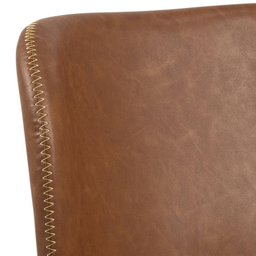 Chair Batilda Retro, brandy/black