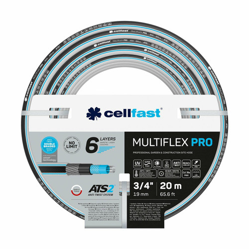 6-Layer Technology Garden Hose MULTIFLEX PRO ATS2 1" 30m