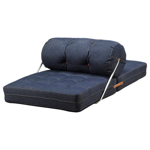 VÅRKUMLA Chair-bed, Vansta blue