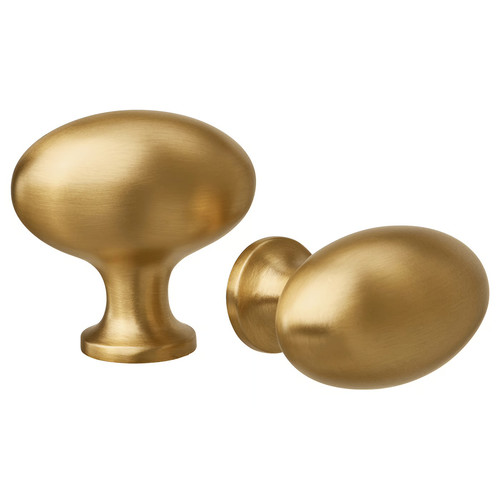 ENERYDA Knob, brass-colour, 35 mm