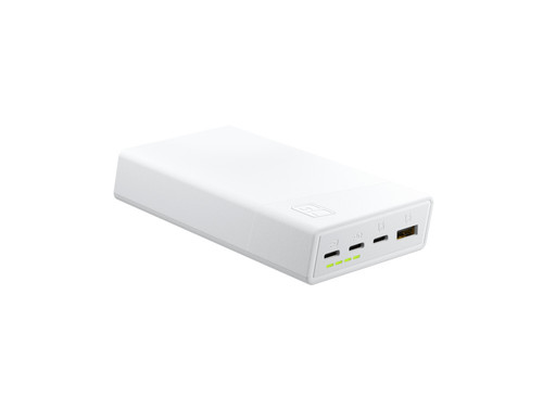GreenCell Power Bank Powerbank 20S 20000mAh 22.5W 3x USB-C 1x USB-A white