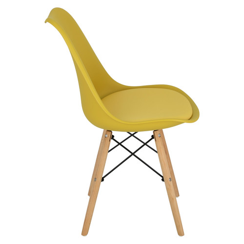 Dining Chair Norden DSW PP, yellow