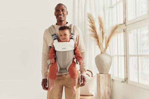 BABYBJORN Baby Carrier Harmony 3D Mesh, Grey beige, 0-3y