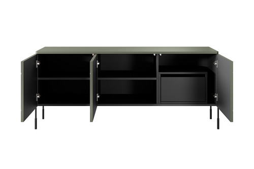 TV Cabinet with Drawer Sonatia 150, olive
