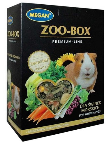 Megan Premium Food for Guinea Pigs Zoo-Box 550g