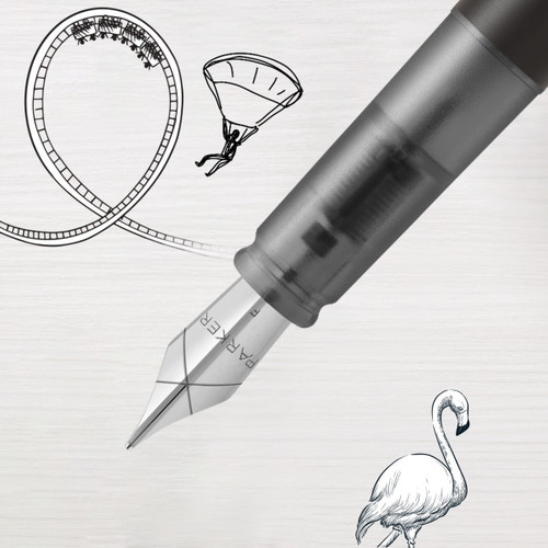 Parker Fountain Pen Vector XL, black