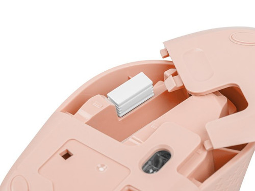 uGo Optical Wireless Mouse Pico MW100 1600DPI, pink