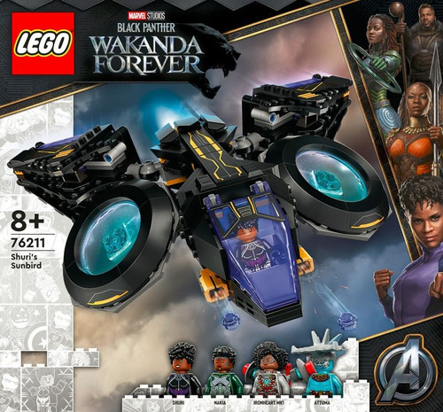 LEGO Super Heroes Shuri's Sunbird 8+