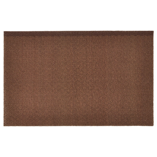 KLAMPENBORG Door mat, indoor, brown, 35x55 cm