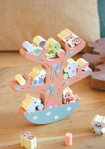 Joueco Balancing Tree Game The Wildies Family 3+