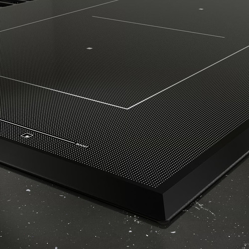 TÄCKNAN Ind hob/int extractor w recirc kit, IKEA 500/black