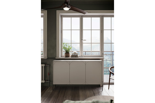 Three-Door Cabinet Sonatia 150 cm, cashmere