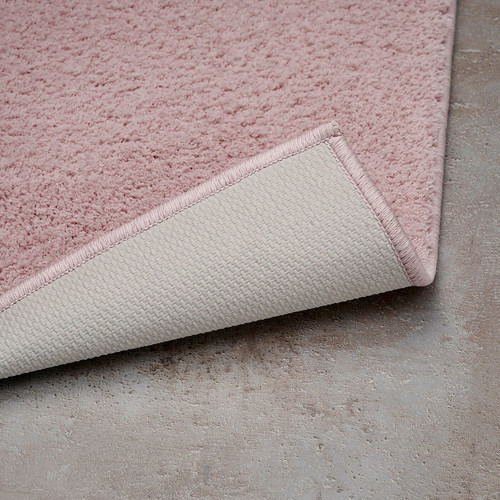 BACKMÅRA Bath mat, pale pink, 50x80 cm