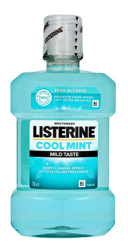 Listerine Mouthwash Cool Mint Mild Taste 1L