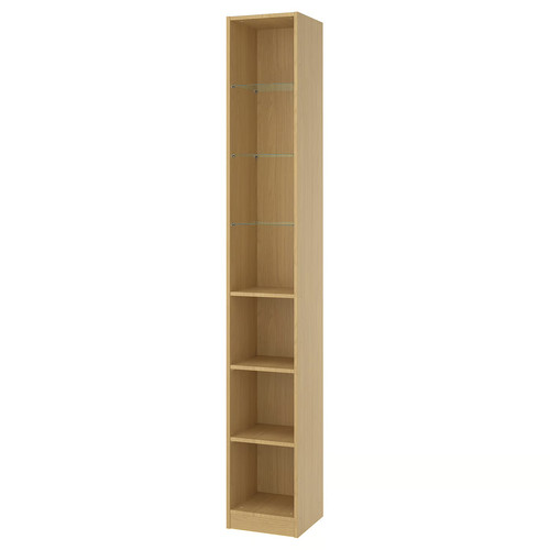 PAX Add-on mid-unit, oak effect, 35x35x236 cm