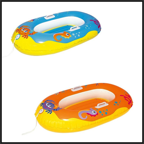 Bestway Inflatable Pool Boat 119x79cm, 1pc, assorted colours