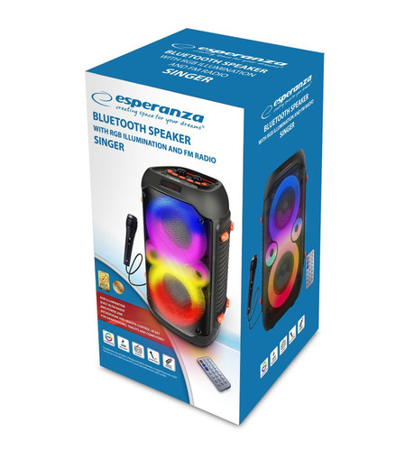 Esperanza Portable Bluetooth Speaker EP156 KARAOKE SINGER