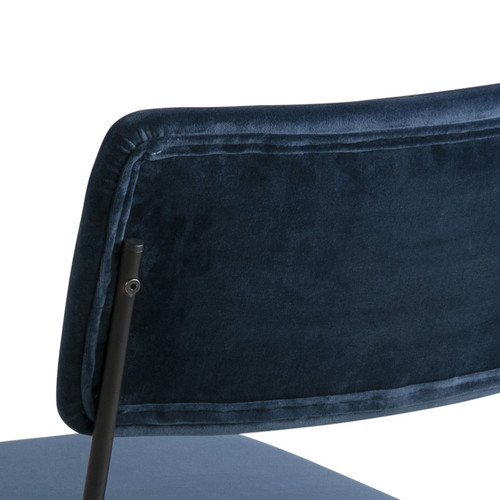 Chair Cornelia VIC, navy blue