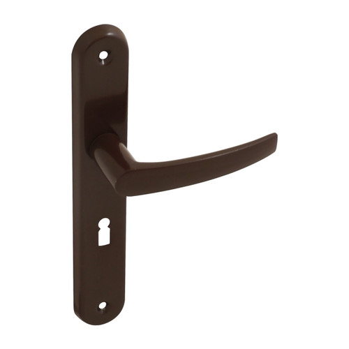 Door Handle 72mm, brown