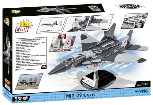 Cobi Blocks MiG-29 (UA/PL) 550pcs 8+