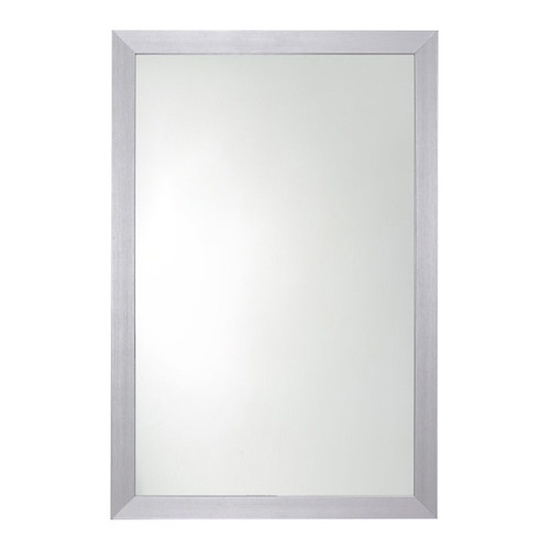 Mirror with Frame 60x40cm, grey