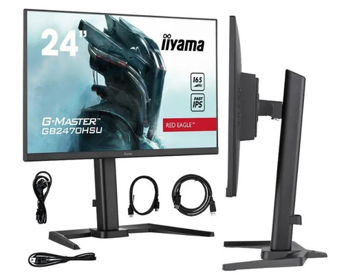 IIyama 24" Gaming Monitor GB2470HSU-B5 0.8ms IPS DP HDMI 165Hz
