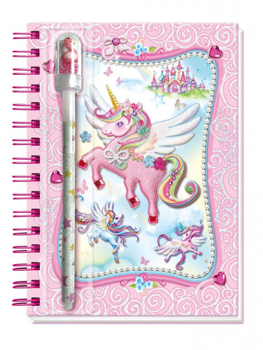 Pecoware Diary with Accessories Unicorn 6+
