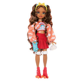 Dream Besties Barbie Teresa Roller Skating Fashion Doll JFX98 4+