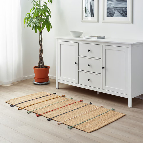 RAKLEV Rug, flatwoven, 160x70 cm