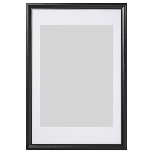 EDSBRUK Frame, black stained, 61x91 cm